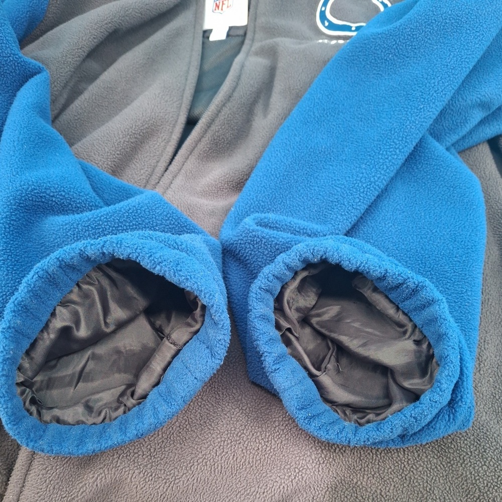 Indianapolis Colts Jacket Mens XL NFL Football Softshell Zip Up Fleece Lined - Picture 9 of 13
